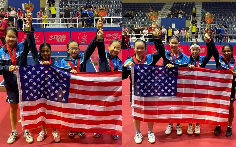 2022 Pan Am U11 U13 Girls' Teams Winners