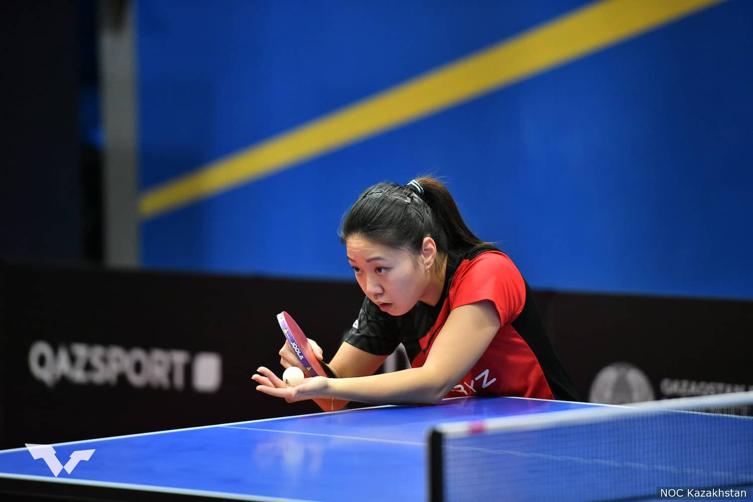 Lily Zhang at WTT Contender Almaty 2022.