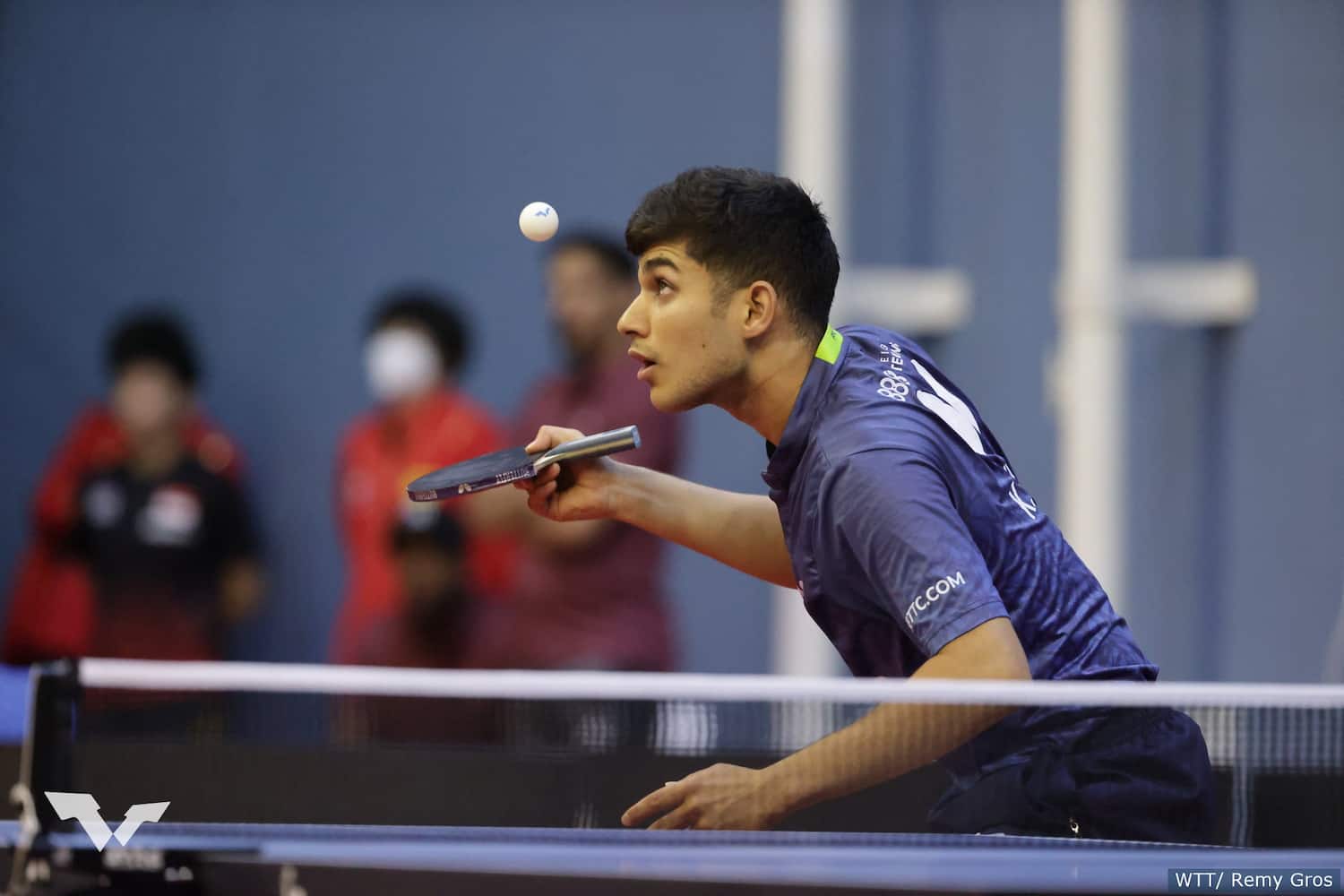 Singles - Round of 32 , WTT Contender Muscat 2022, Sultan Qaboos Sport Complex. Muscat, Oman. 5 Sep - 10 Sep 2022  2022.