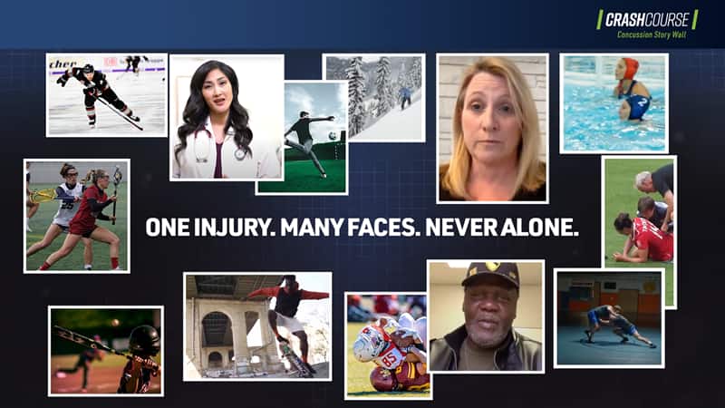 Collection of photos from TeachAids with action photos and athlete photos