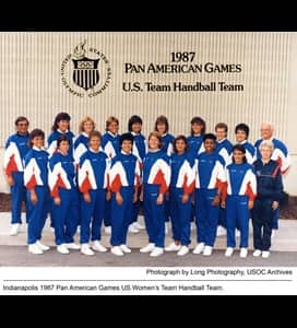 1987 Pan American Games in Indianapolis