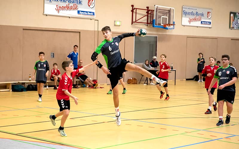 Action photo of Men's National Team athlete Tristan Morawski