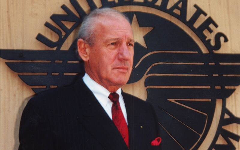 Photo of Thomas Rosandich, longtime sports leader and President of the United States Sports Academy