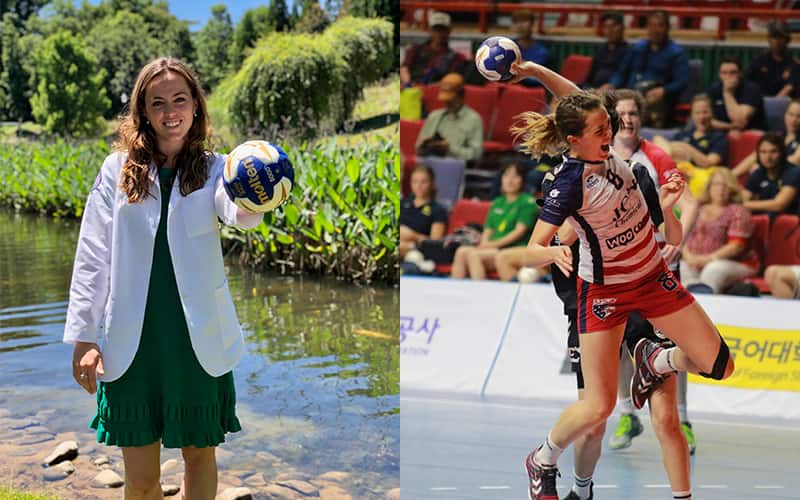 Women's National Team athlete Zoe Lombard