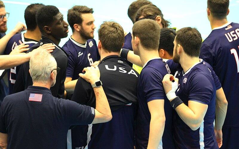 Team Photo of the USA Team Handball Men's National Team