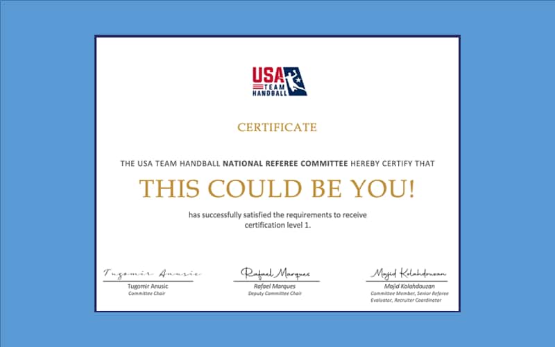 Officiating Certification