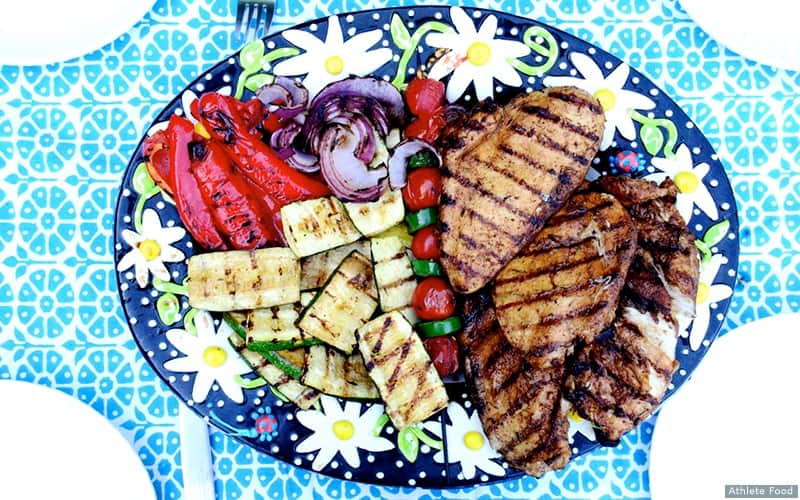 grilled meal