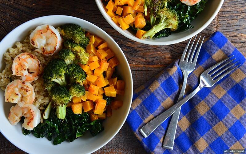 Green curry rice bowl