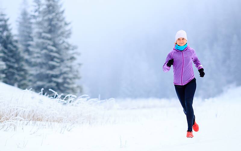 winter running
