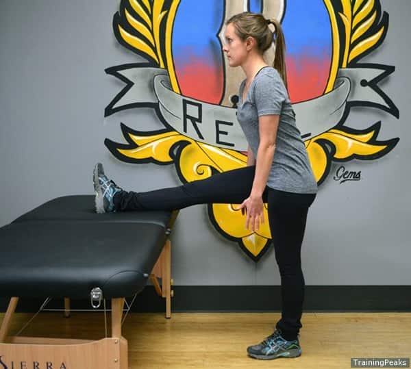 standing hamstring stretch