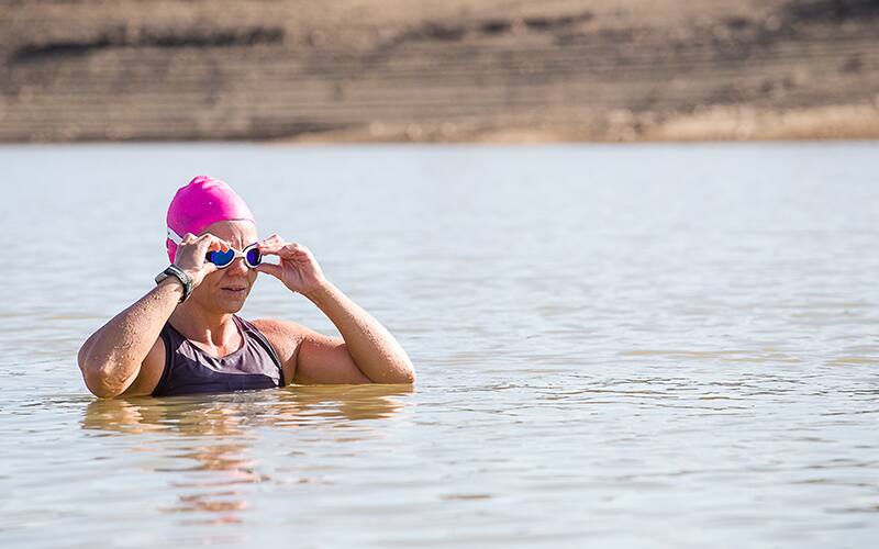 open water swimming