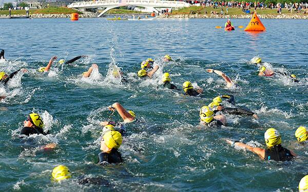 open water swimming