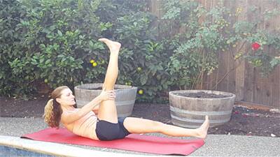 On Back Scissor Kick