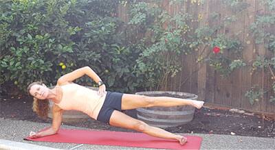 Side Plank with Hip Abduction