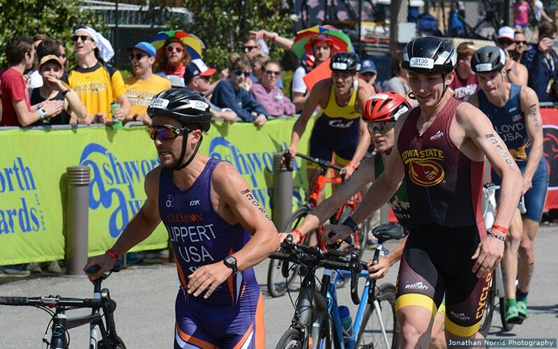 Training for a draft-legal race requires high-intensity workouts. 