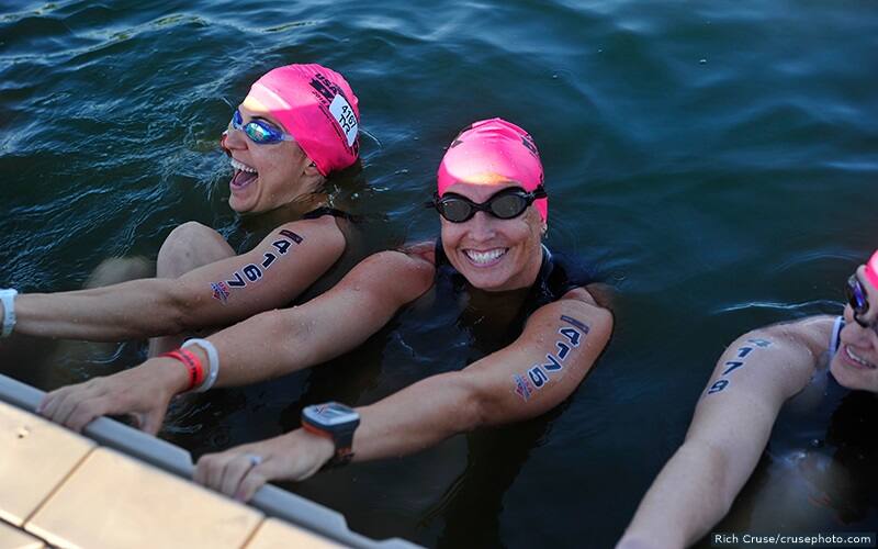 women triathletes