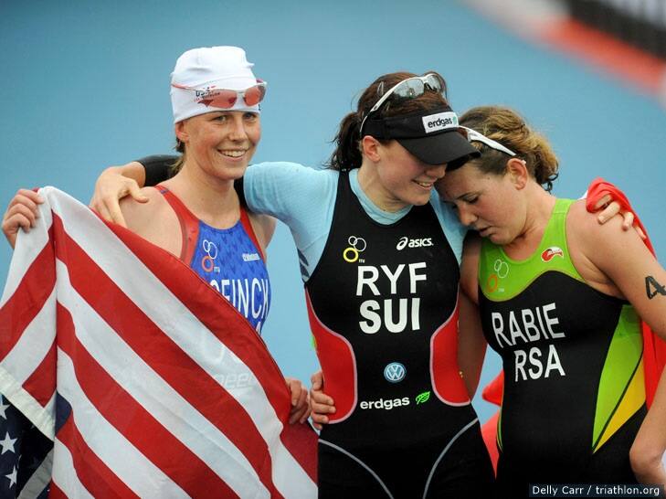 Jasmine Oeinck (left) earned her second career U23 silver medal at Sunday's World Championship in Vancouver.