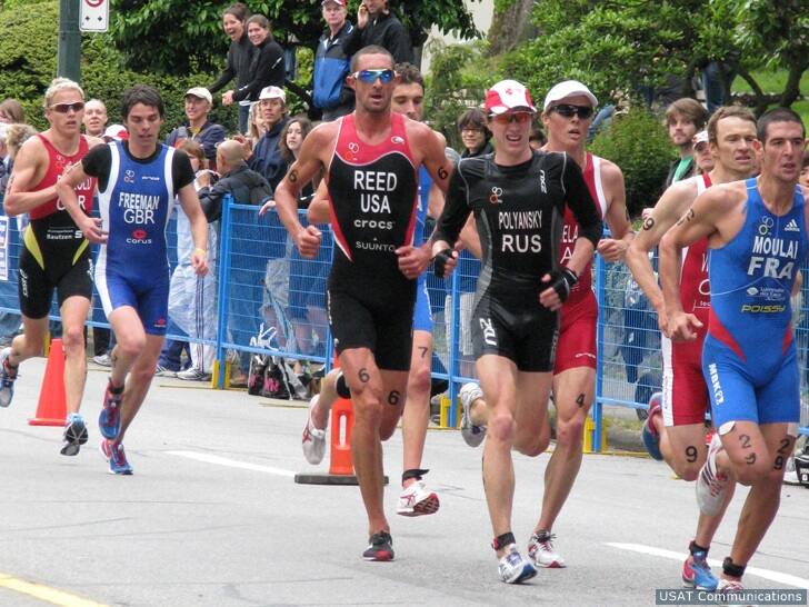 Matt Reed kept his competitors in sight as he ran to a fifth-place World Championship finish.