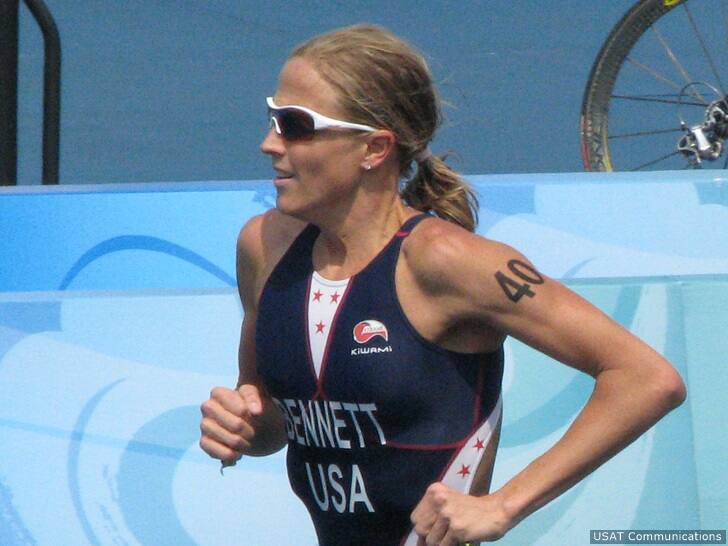 Laura Bennett finished fourth in Beijing