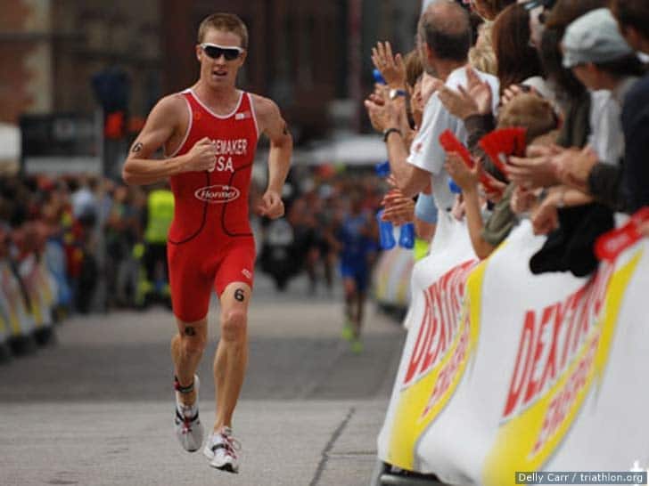 Jarrod Shoemaker's 2009 season includes a big win at the ITU Hamburg World Championship Series event.
