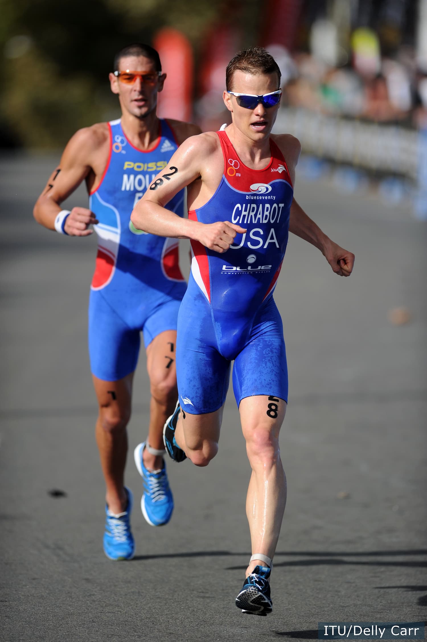 Matt Chrabot was ninth in Sydney Sunday.