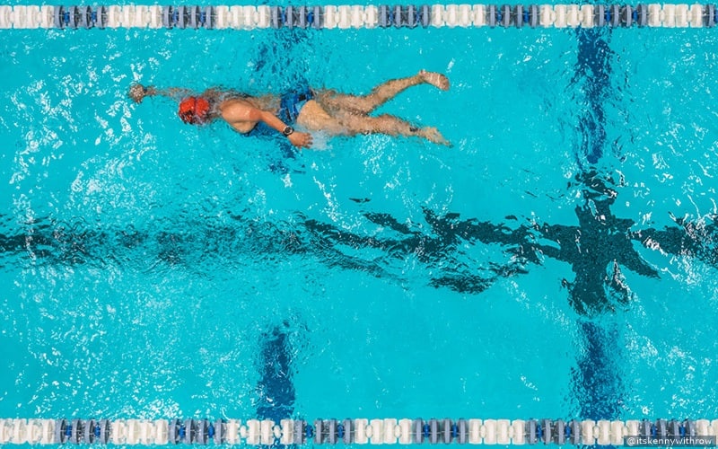 Swimming at Olympic Training Center