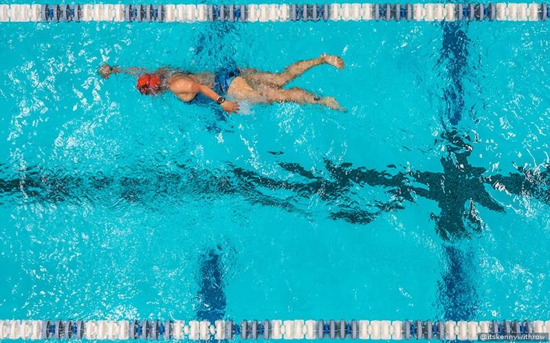 Swimming at Olympic Training Center