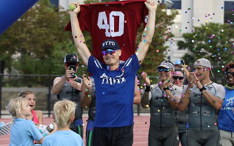 Eric Byrnes is a National Triathlon Week ambassador