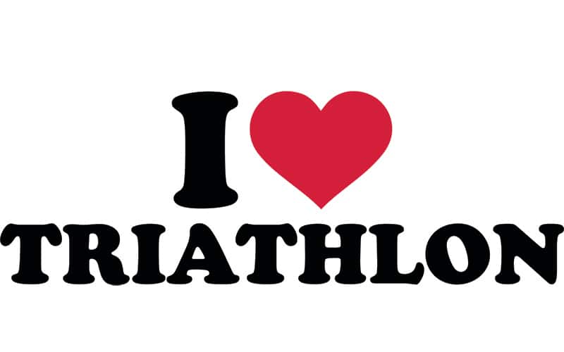i heart triathlon graphic