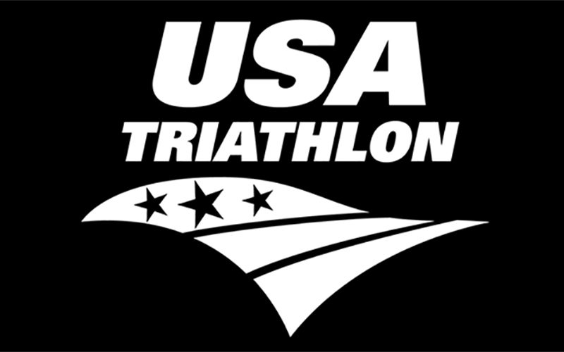 usa triathlon logo black and white