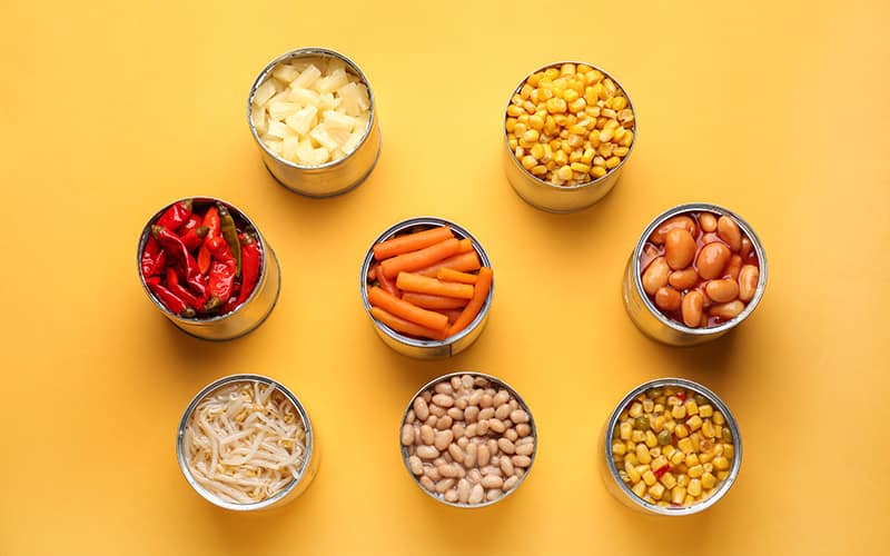 canned foods