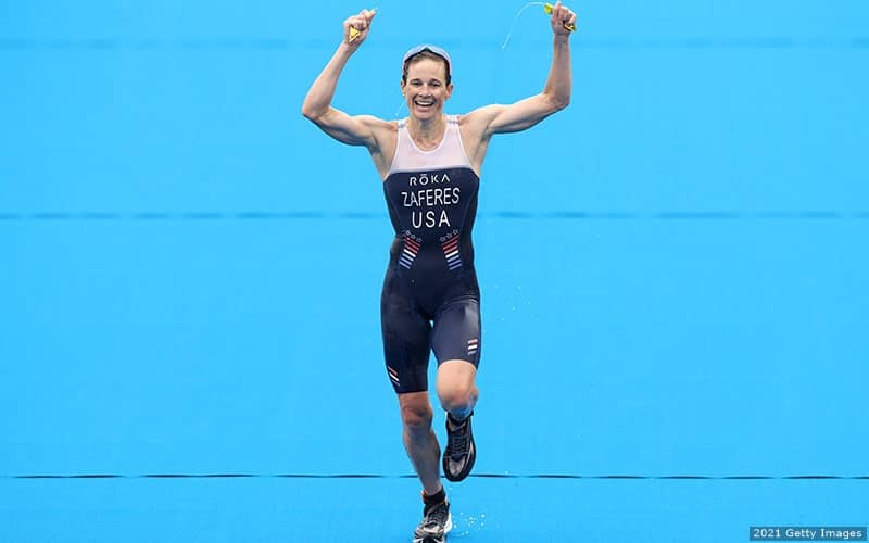 katie zaferes earns the bronze medal at the 2020 Olympic Games Tokyo