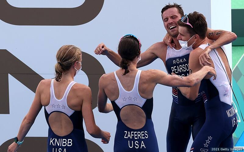 olympic triathlon mixed relay at tokyo 2020 games