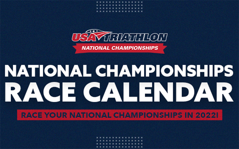 graphic with blue background and white text that says National Championships Rae Calendar Race Your National Championships in 2022!