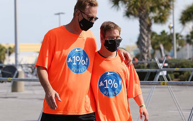 Chris Nikic ahead of his first IRONMAN race