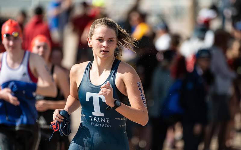 Trine Student Athlete Running