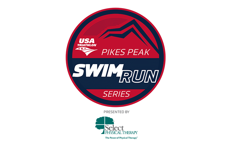 pikes peak swim run graphic