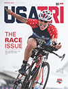 winter 2022 usa triathlon magazine cover the race issue