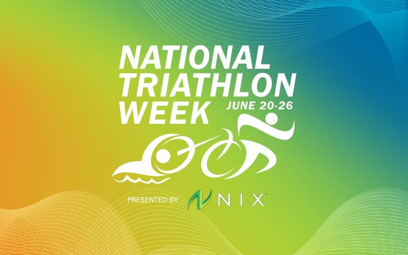 national triathlon week logo 