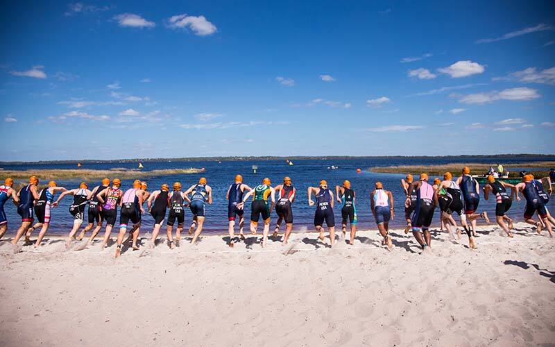 beach start from Clermont