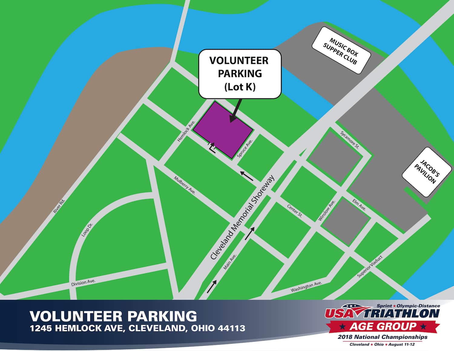 volunteer parking