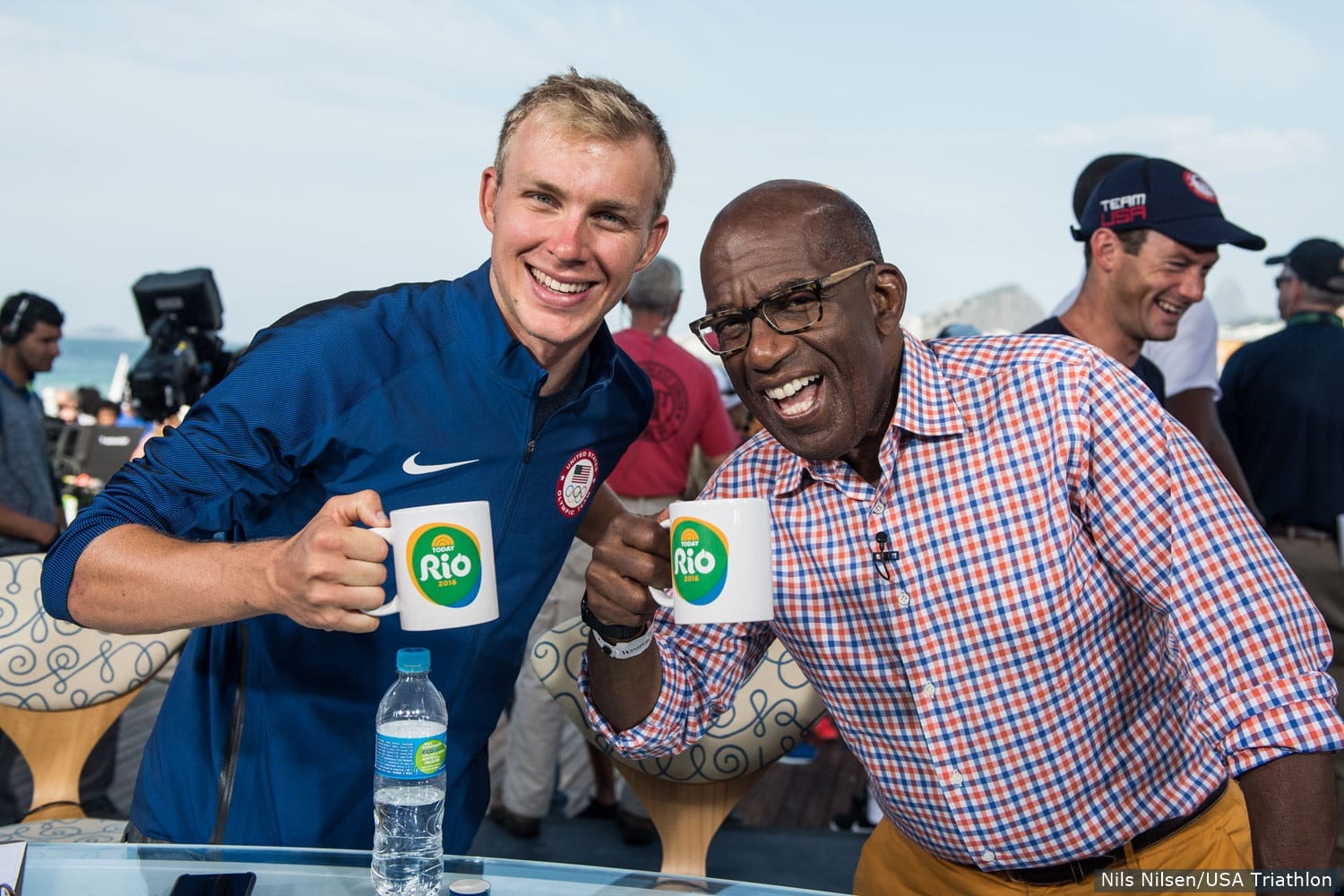 Ben Kanute and Al Roker on the Today Show