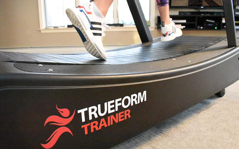 Athlete Running on a treadmill