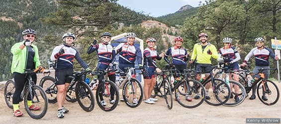 Fantasy Camp Biking Group Shot