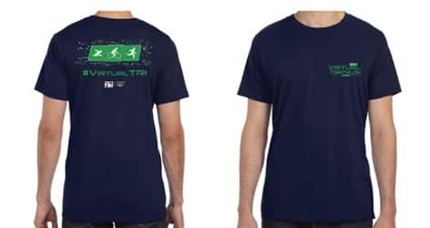 Virtual Triathlon t-shirt