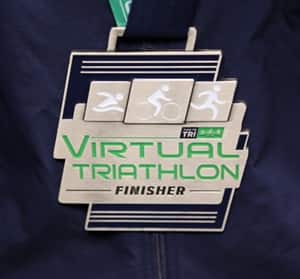 Virtual Triathlon Medal