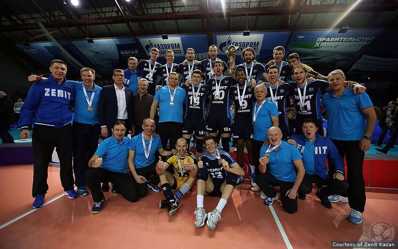 Matt Anderson and Zenit Kazan