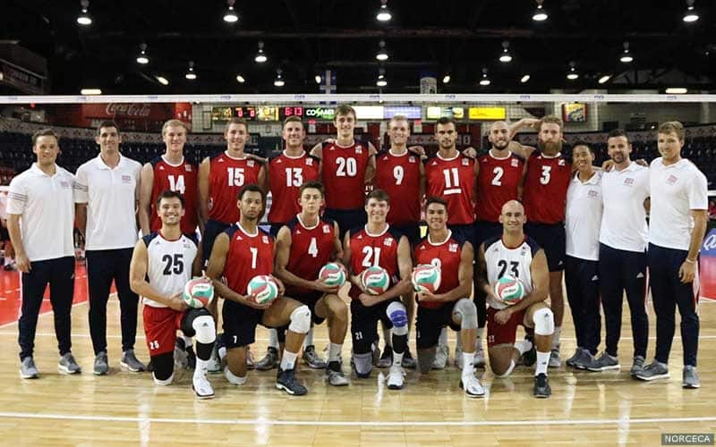 U.S. Men at Pan Am Cup