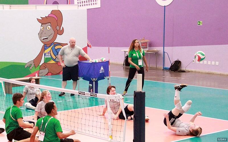 U.S. Sitting Team at Youth Parapan American Games