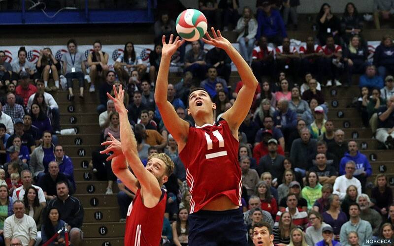 Micah Christenson sets